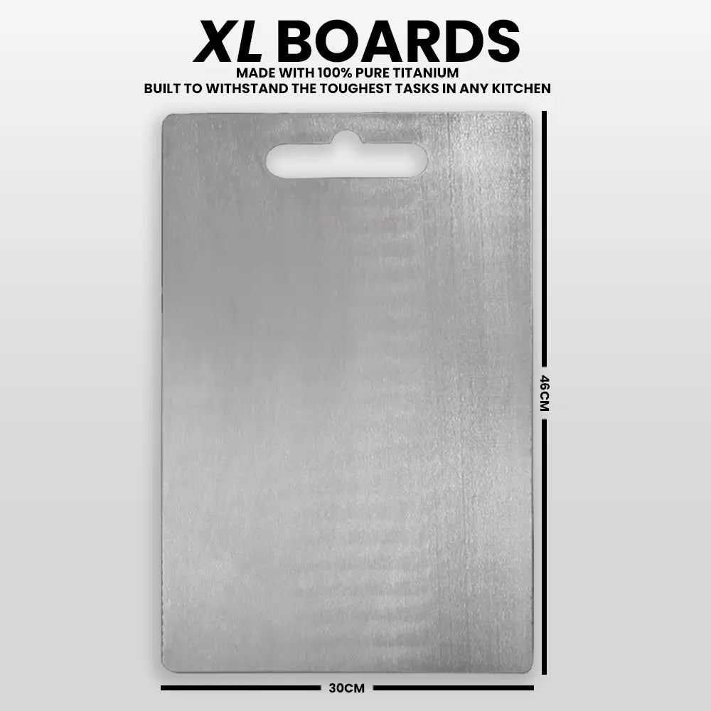 100% TITANIUM CUTTING BOARD *XTRA LARGE* Novara