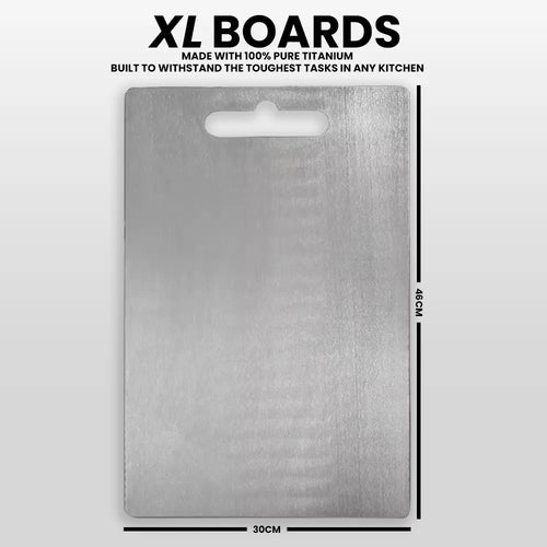 100% TITANIUM CUTTING BOARD *XTRA LARGE* Novara