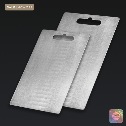 100% Pure Titanium Cutting Board V1