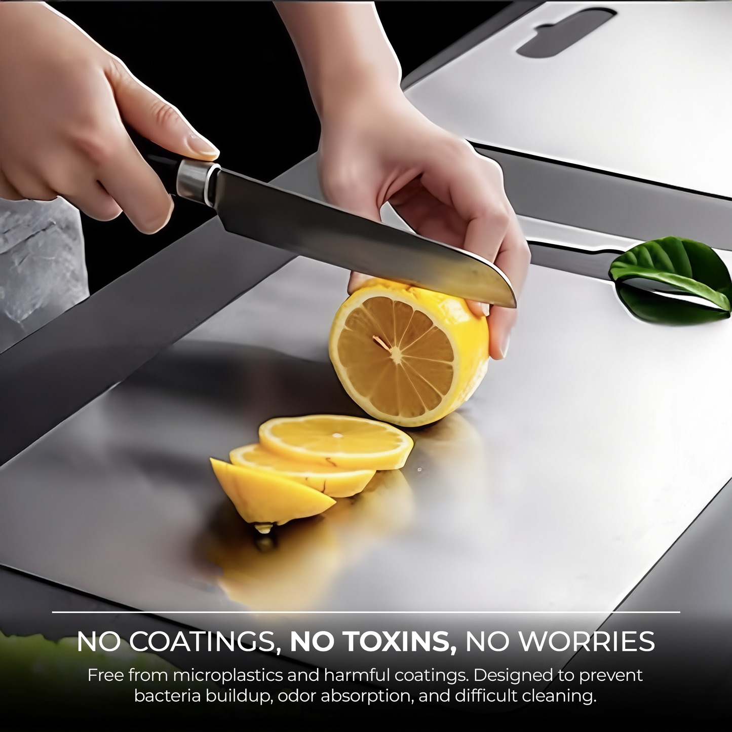 100% Pure Titanium Cutting Board V1